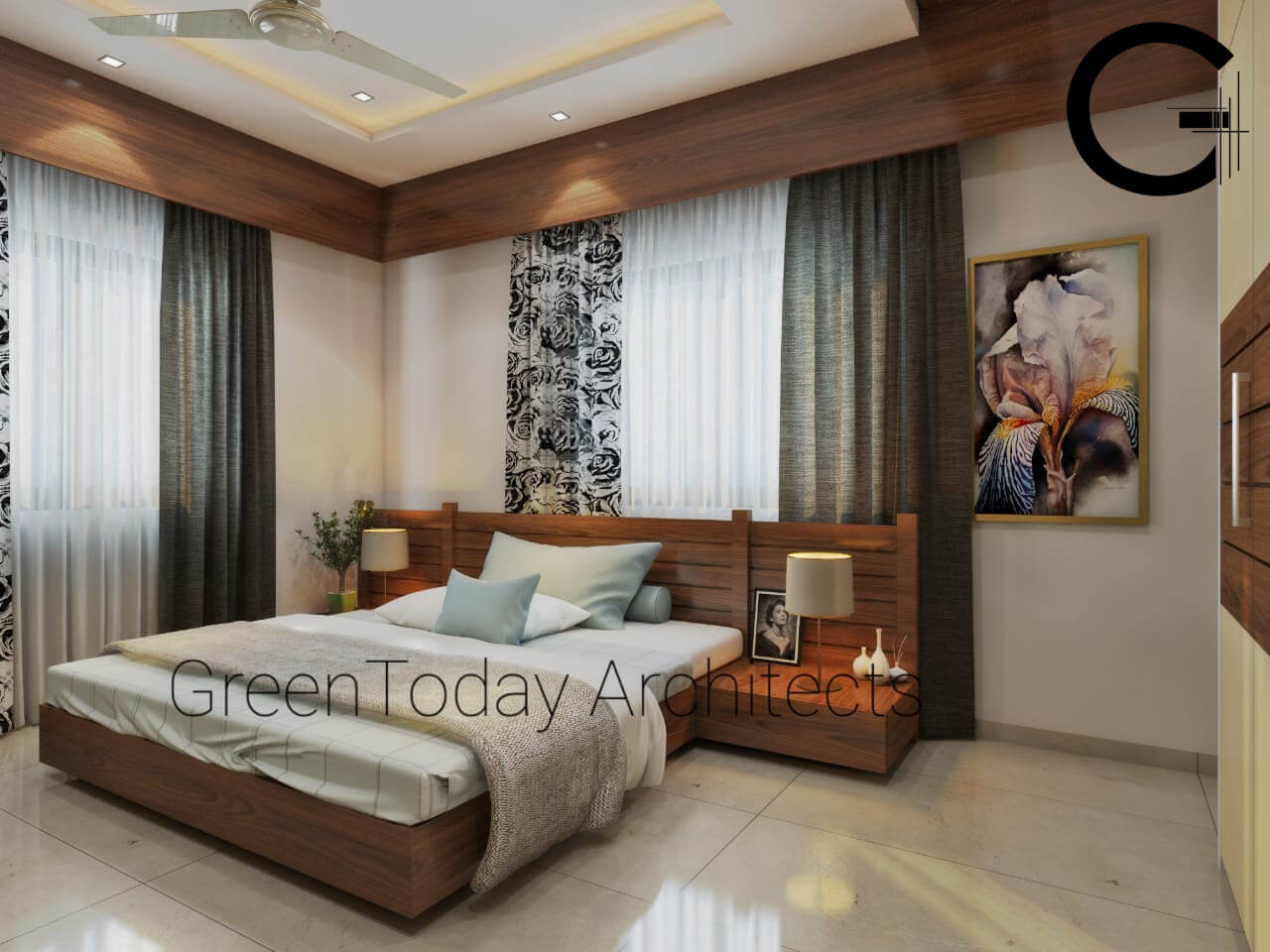 Bedroom Interior Design in Kochi/ Best Interior Designers in Ernakulam
