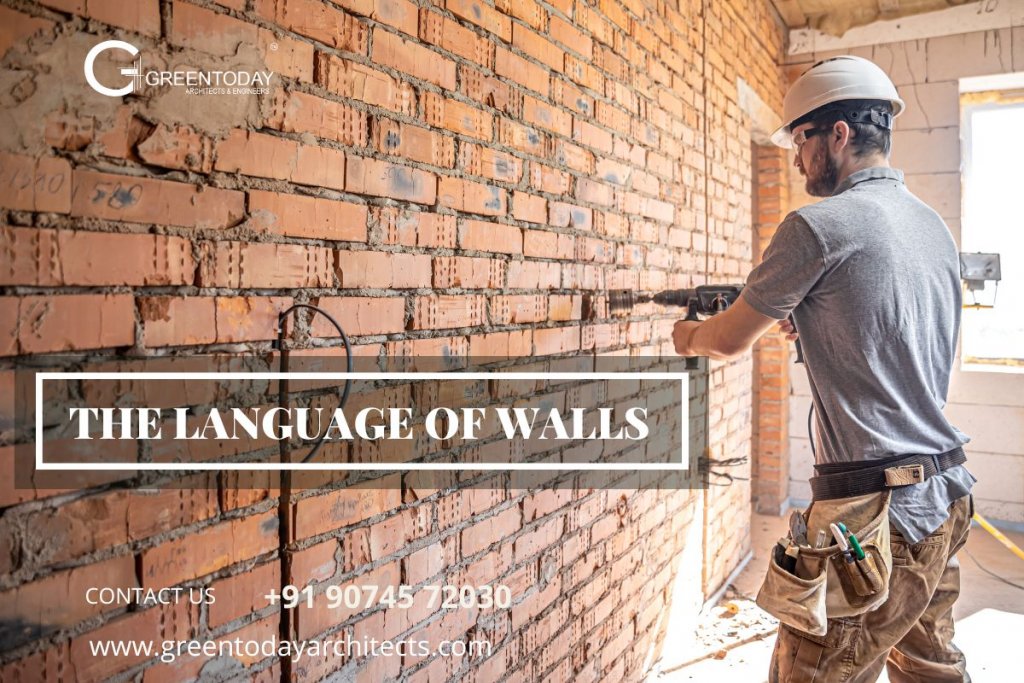 Types of walls: inside and outside walls in kerala