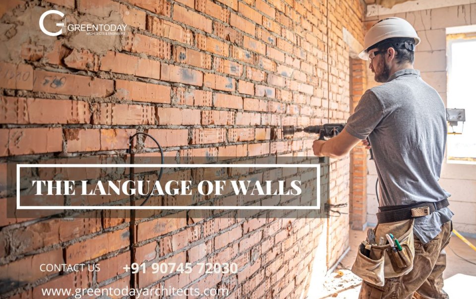 Types of walls: inside and outside walls in kerala