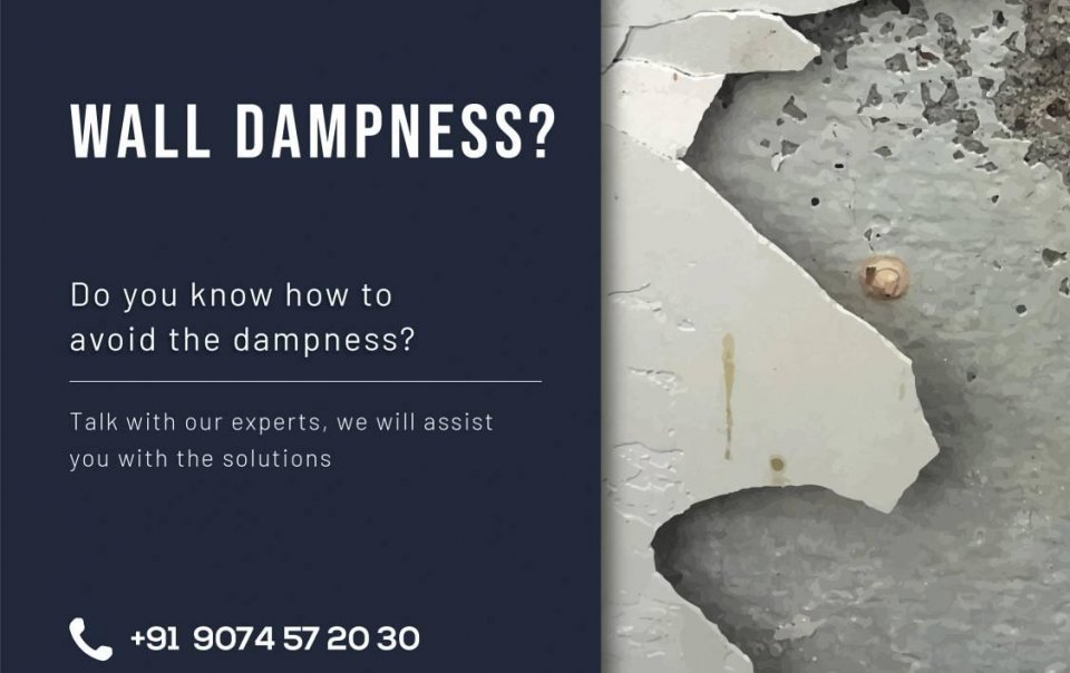 How do you fix dampness in a building