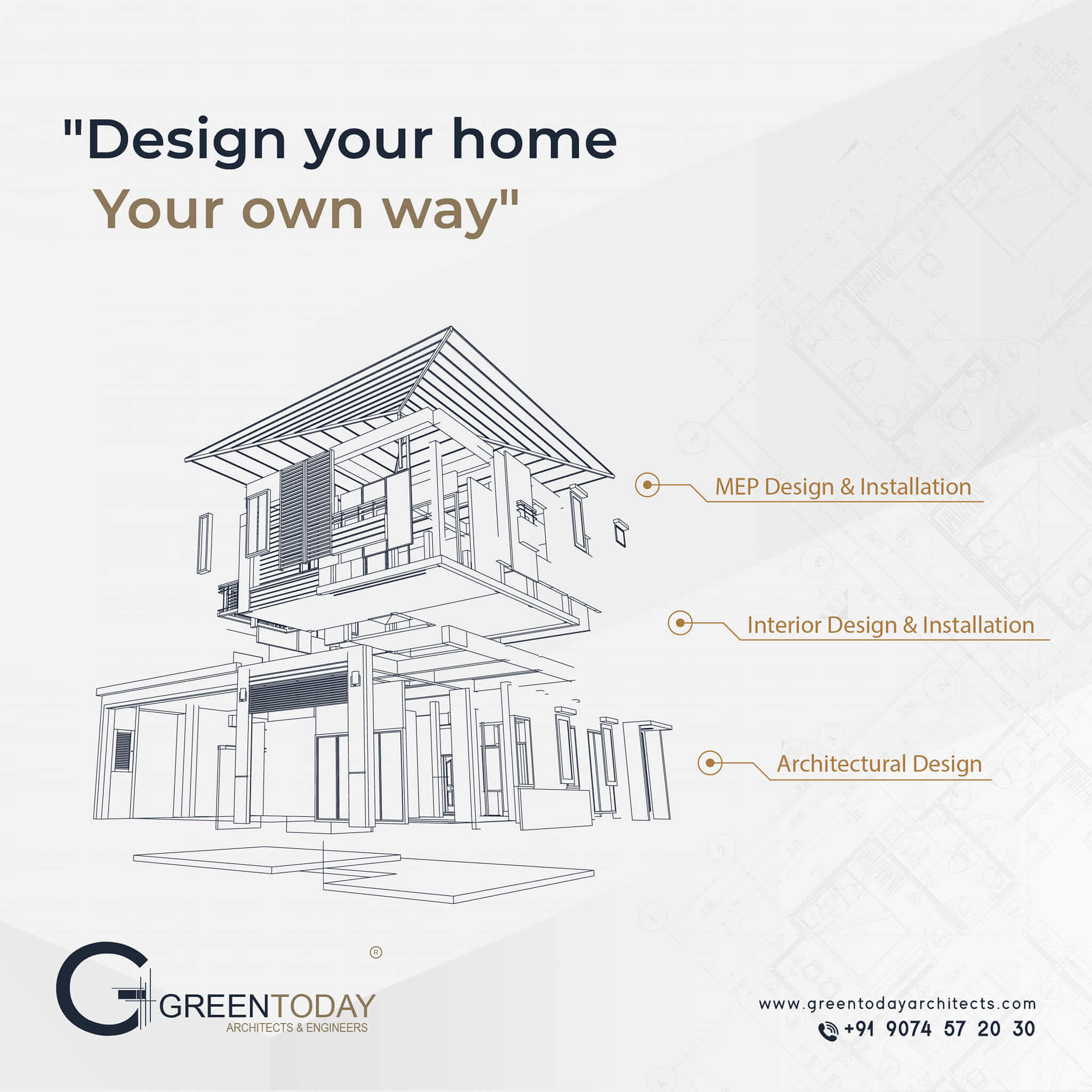 Construction Company in Adoor - GreenToday Architects