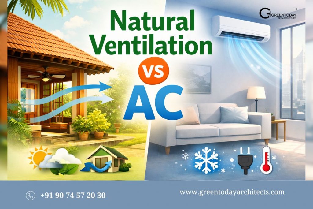 Natural Ventilation vs Air Conditioning